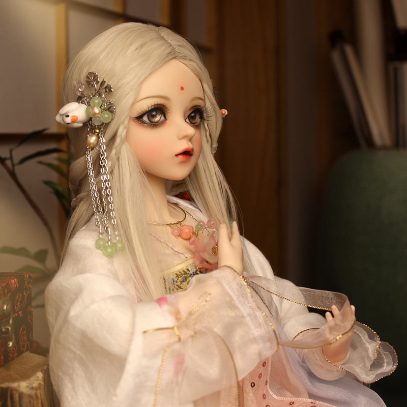 1/3 bjd doll  gifts for girl china Doll With Clothes Classic Change Eyes DIY Doll Best Valentine&