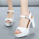 GKTINOO New Summer Women Sandals Shoes 2023 Thick With OL Korean Summer Sandals Large Size Genuine Leather Women Shoes Sandals