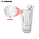 Fineblue F990 El más nuevo auricular inalámbrico de negocios con Bluetooth Sport Driver Auricular Clip telescópico en el auricular estéreo Vibración de lujo