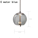 Modern BROKIS Knot Glass LED Pendant Lights Dine Rope Ceiling Chandelier Hanging Lamp Designer Cafe Bar Light Fixtures Drop Ship