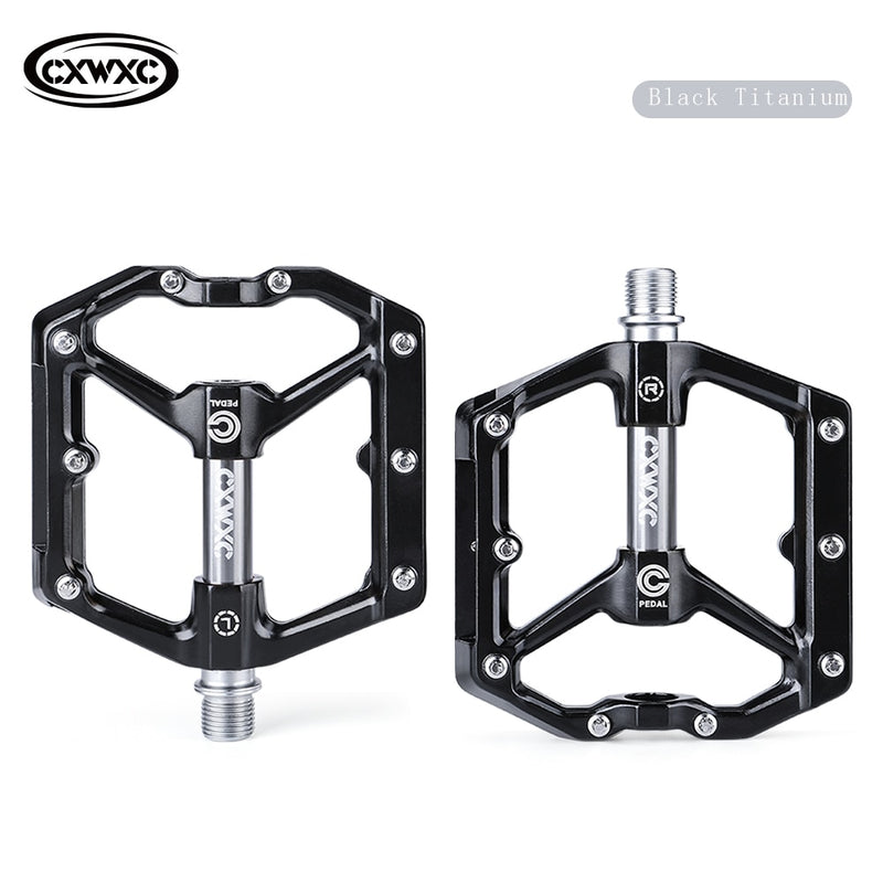 Flat Bike Pedals MTB Road 3 Sealed Bearings Bicycle Pedals Mountain Bike Pedal Wide Platform Pedales Bicicleta Accessories Part