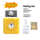 Peripage A6 304dpi Mini Pocket Printer Bluetooth Thermal Photo PrinterRed Brown Yellow for Mobile Phone Android IOS Gift