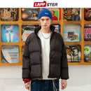 LAPPSTER Men Harajuku Warm Bubble Coat Winter Jacket 2022 Streetwear Solid Black Parkas Man Korean Fashion Puffer Jackets Coats