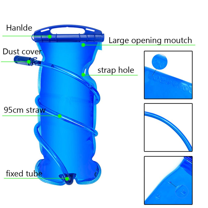 250ml 500ml Soft Flask Folding Collapsible Water Bottle TPU Free For Running Hydration Pack Waist Bag Vest  SD09 SD10