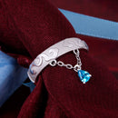 The Untamed Anime Grandmaster of Demonic Cultivation MDZS Cosplay Ring S925 Silver Couple Finger rings Fashion Jewelry Gift