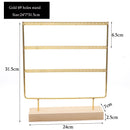 Nuevo soporte de acero para pendientes, colgantes, pulseras, exhibición de joyería, soporte para pendientes, estante para joyería, 3 colores