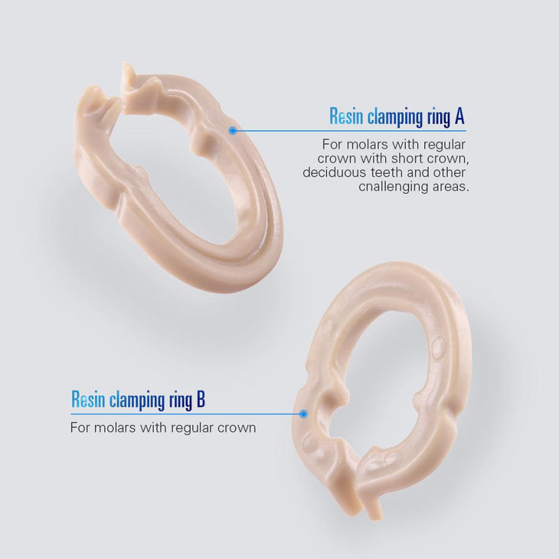 AZDENT Dental Sectional Matrix Contoured System Metal Matrices Dentistry Matrix Band Resin Clamping Seperating Ring Autoclavable