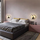 Lámpara de pared LED para dormitorio, lámparas de pared nórdicas, lámpara de pared de salón regulable, lámpara de noche, luz de pared led para accesorio de baño para el hogar