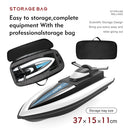 2.4G LSRC-B8 RC High Speed Racing Boat Waterproof Rechargeable Model Electric Radio Remote Control Speedboat Gifts Toys for boys