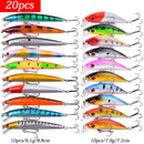 Almighty Mixed Fishing Lure Kits Wobbler Crankbait Swimbait Minnow Hard Baits Spiners Carp Bait Set Fishing Tackle