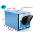 Interruptor Base de mesa magnética 6T 8T 10T 12T V Tipo de potencia Base magnética Indicador de dial Soporte Base Imán Asiento Mesa Corte de cable