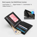 Tigernu High Quality Wallets Men Thin Money Purse Male Business Card Holder For Men Fashion Leather Wallet Short Purse Card Bag