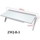 Estante de escritorio KAYQEE, estante de pantalla ajustable, soporte de almacenamiento superior de TV para dispositivos de transmisión, caja de medios, altavoces, decoración del hogar