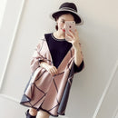 VISROVER luxury brand woman winter scarf fashion female shawls cashmere handfeeling winter wraps flower weave winter hijab scarf