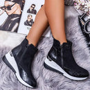 2020 Winter Snow Boots Women Winter Shoes Zip Warm Plush for Cold Winter Fashion Women&