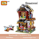 LOZ Mini Block Mini Chinatown China Street Chinese Tradition Special Model DIY Assembly Toys for Children Educational Anime