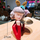 Bonito ramo creativo para niña, adornos, escultura, estatua, regalos, sala de estar, mueble de TV, arreglo floral, decoración moderna para el hogar