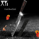 Kitchen Knife Set Stainless Steel Knife Holder Gift Knife Cover Santoku Utility Cleaver Bread Paring Nakiri Knives Cutter Tools