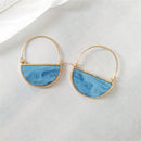 Frauenohrringe Unregelmäßiges geometrisches Temperament der Wiederherstellung alter Weisen Runde Ohrringe Ohrringe Metallohrringe Großhandel 002