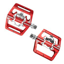 RACEWORK Mtb Pedals for Bicycle Clip Automatic Pedals Platform Mountain Bike Mixed Footrest Double Function Power Meter Pedalen