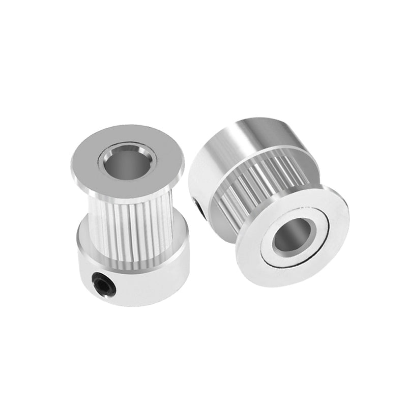 3D Printer Parts Accessory GT2 20Teeth Bore 4/5/6/6.35/8mm 2GT Timing Alumium Pulley Fit for GT2-6/10mm Open Synchronous Belt