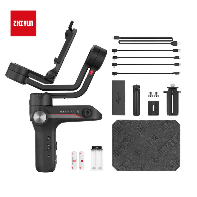 ZHIYUN Weebill S 3-Achsen-Hand-Gimbal-Bildübertragungsstabilisator für LIVE-Video Vlog Mirrorless Camera Gimbal