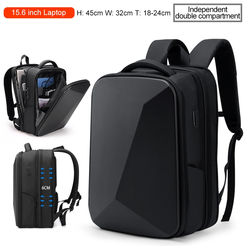 Marca Fenruien, mochila para ordenador portátil, mochilas escolares impermeables antirrobo, carga USB, bolsa de viaje de negocios para hombres, mochila, nuevo diseño