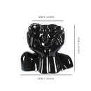 Nordic Keramik Simulation Menschlicher Körper Kunst Vase Skulptur Dekoration Home Wohnzimmer TV Schrank Handwerk Indoor Vasen Zubehör