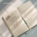 MINKYS 2021 Soft PU Leather 136 Sheets A5 Blank Journal Notebook Diary Planner Agenda Sketchbook Kawaii School Stationery