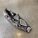 Fashion Square Toe Flats Schuhe Frauen Slip On Loafers Bequemer Ballett Zebra Schlangenmuster Schuh Große Größe 35-41 Zapatillas Mujer