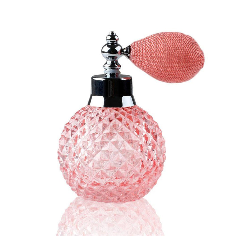 100ml Vintage Crystal Perfume Bottle Spray Atomizer Glass Bottle Lady Gift