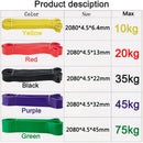 Rehabilitation Sports Resistance Bands Hanging Training Pull Rope Rubber Loop Home Fitness Pilates Expander Gym Yoga Equipment