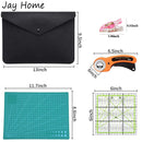 27Pcs Rotary Cutter Kit 45mm Rotary Cutter &amp; Carving Knife &amp; A4 Cutting Mat &amp; Sewing Pins for Fabric Leather DIY Sewing Craft