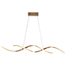 Lámpara nórdica, luces colgantes led modernas para comedor, sala de estar, tienda, lámpara colgante led, accesorio cromado/acabado chapado en oro