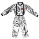SNAILIFY Silver Spaceman Jumpsuit Boys Astronaut Costume For Kids Halloween Cosplay Children Pilot Carnival Party Fancy Dress