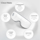 Jinkairui Smart Airbag Vibración Masajeador de ojos Calefacción Cuidado de los ojos Instrumento con música Bluetooth Alivia la fatiga Ojeras