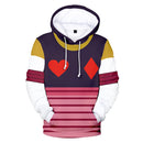 The Newest 3D Hisoka Hoodies Sweatshirts Men Women Hoodie Fashion Autumn 3D Comic Hisoka Boys Girls Black+White Pullovers