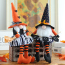 New Halloween Faceless Doll Creative Long Legs Dwarf Witch Hat Doll Home Halloween Desktop Decoration Ornaments