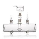 MP5 Tank Dickes Glas Wasserpfeife Tabakpfeife Mini Sheesha Mit Wasserpfeife Duschdiffusor Chicha Narguile Kopfschale Silikonschlauch