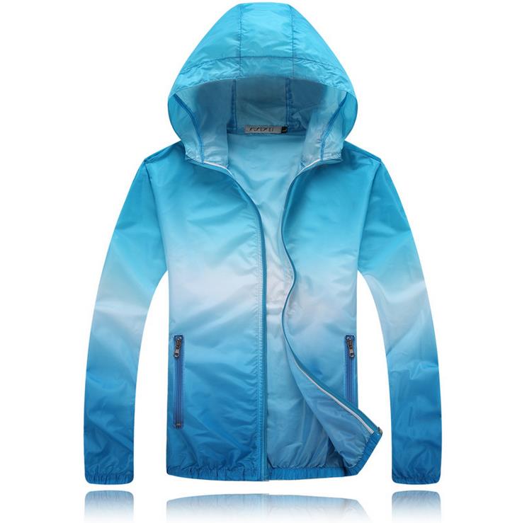 Männer Frauen Kinder Teenager Sommer Ultradünne Ultraleichte Campingjacke Anti-UV Schnelltrocknender Hautmantel Sport Windjacke Kundenspezifisches Logo