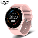 LIGE 2022 New Smart Watch Men Full Touch Screen Sport Fitness Watch IP67 Waterproof Bluetooth For Android ios smartwatch Men+box