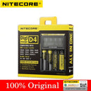 Nitecore D4 D2 I4 I2 Digicharger LCD Intelligent Circuitry Global Battery Charger 18650