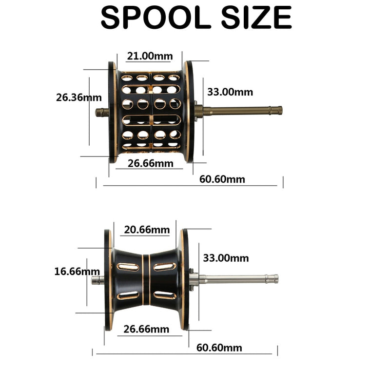 GBC200 155g UltraLight BFS Baitcasting Angelrolle Links Rechts Doppelte Metallspule Angelköder Casting Rolle für UL Angeln