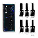 Beautilux Nail Gel Polish Kit Brown Coffee Chocolate Color 6pcs/set Salon Nails Art Gels Varnish UV LED Nail Lacquer Lot 10ml