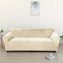 Samt-Sofabezug Elastisches Sofa Funda Sofabezug für Wohnzimmer Ecksofa L-förmiger Sofabezug Housse Canape Dangle