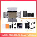 YONGNUO YN300 III YN-300 lIl 3200k-5500K CRI95 Kamera Foto LED Videoleuchte Fotoleuchten mit NP-F550 Akku und Ladegerät