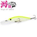 TSURINOYA Floating Minnow DW68 70F Fishing Lure 70mm 5.2g Ranger Profession Hard Lure Jerkbait Crankbaits Swimbait Wobblers Bait