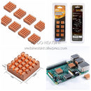 8pcs/Pack Copper RHS-03 Ram Heatsink For DDR DDR2 DDR3 Heat Sink Radiator