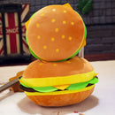 New Plush toys hamburger shape pillow creative funny plush toy doll cushion pillow child gift realistic hamburger stuffed toys