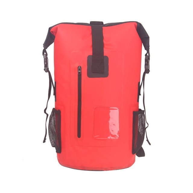 Bolsa seca enrollable de 30L, bolsa impermeable, bolsa impermeable resistente al agua, bolsa seca para Kayak, mochila seca para motocicleta, bolsa para balsa de barco al aire libre